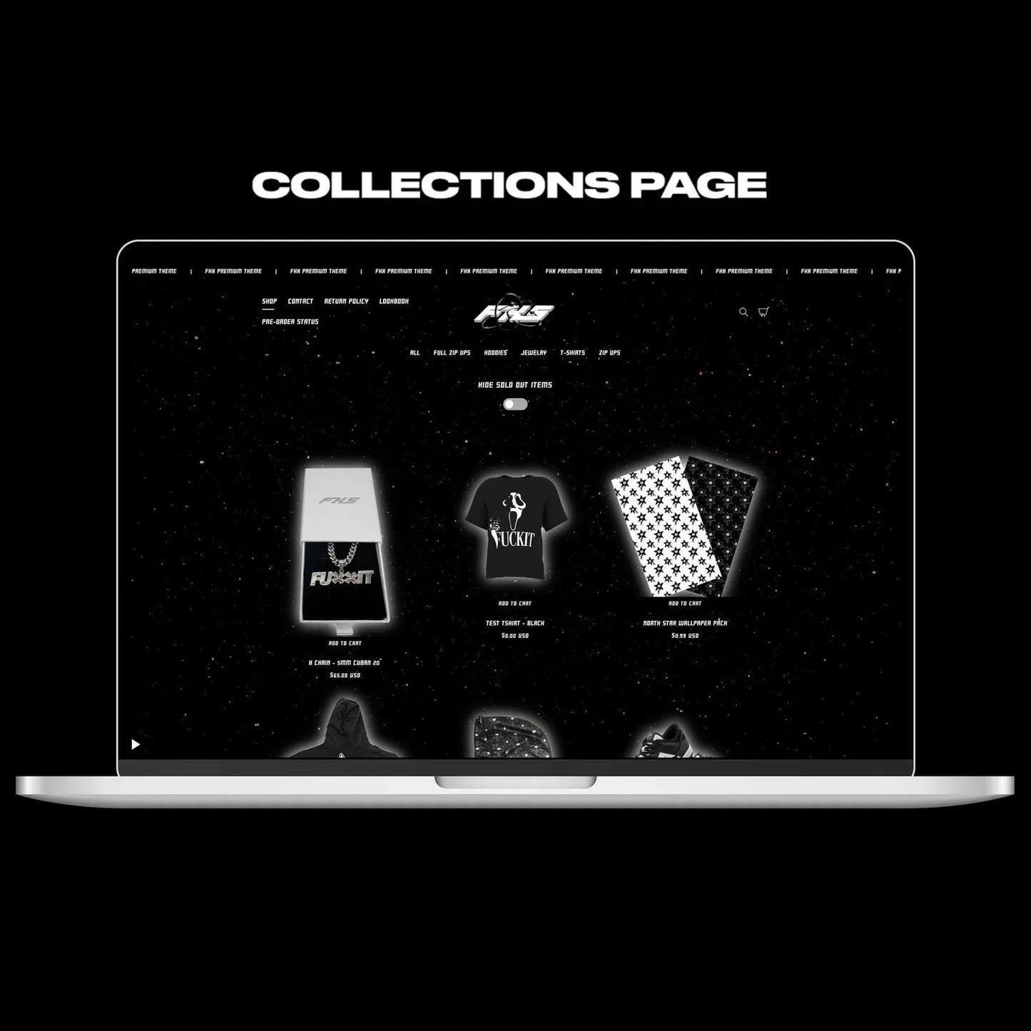 FKX PREMIUM THEME FOR CLOTHING BRANDS